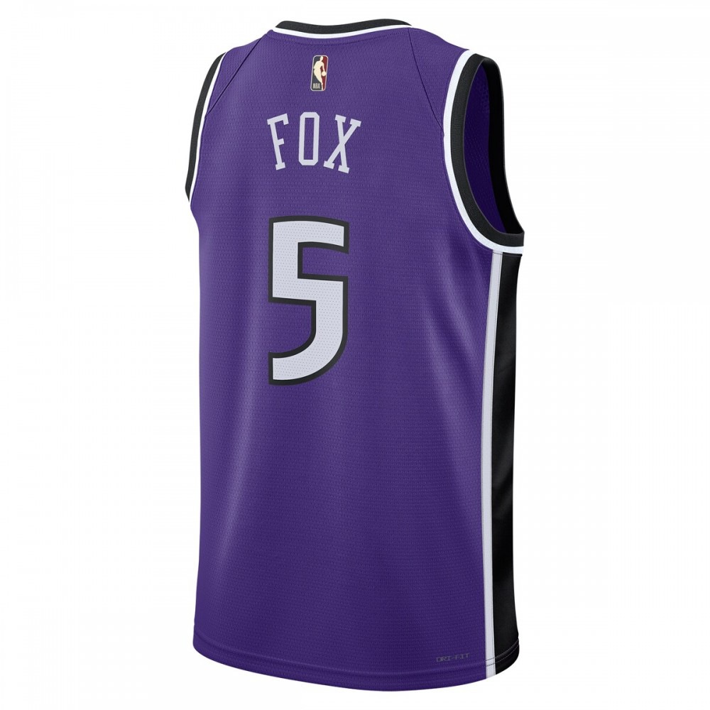 De'Aaron Fox Sacramento Kings Unisex 2024/25 Swingman Jersey - Purple - Classic Edition-Pro Kit Vault | Brand New 26/27 Sports Jerseys